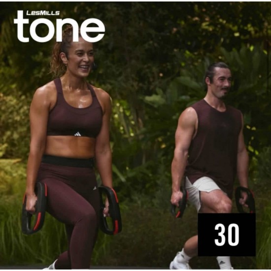 LESMILLS TONE 30 VIDEO+MUSIC+NOTES